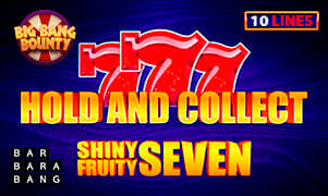 Shiny Fruity Seven 10 Lines Hold and Collect