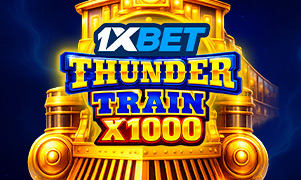 1XBet Thunder Train x1000