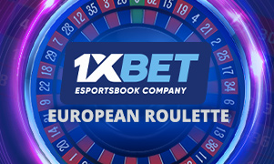 1xEuropean Roulette