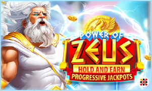 Power of Zeus Hold and Earn Progressive Jackpots