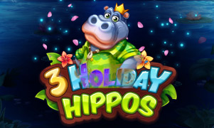 3 Holiday Hippos