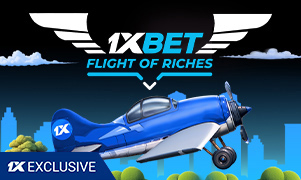 1xbet Flight of Riches