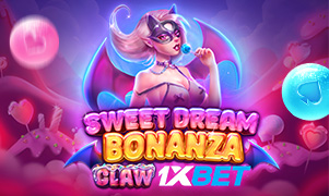 1xbet Sweet Dream Bonanza Claw